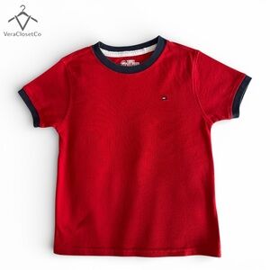 Tommy Hilfiger
Red Short Sleeve T-Shirt
Boys Size 7
100% Cotton